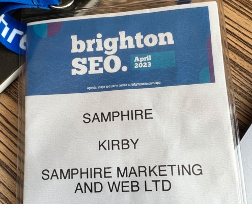 Brighton SEO Badge