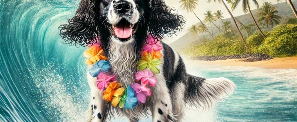 Spaniel Surfing - NY Resolutions